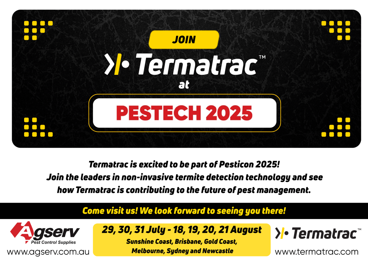 This is the banner for Pestech 2025